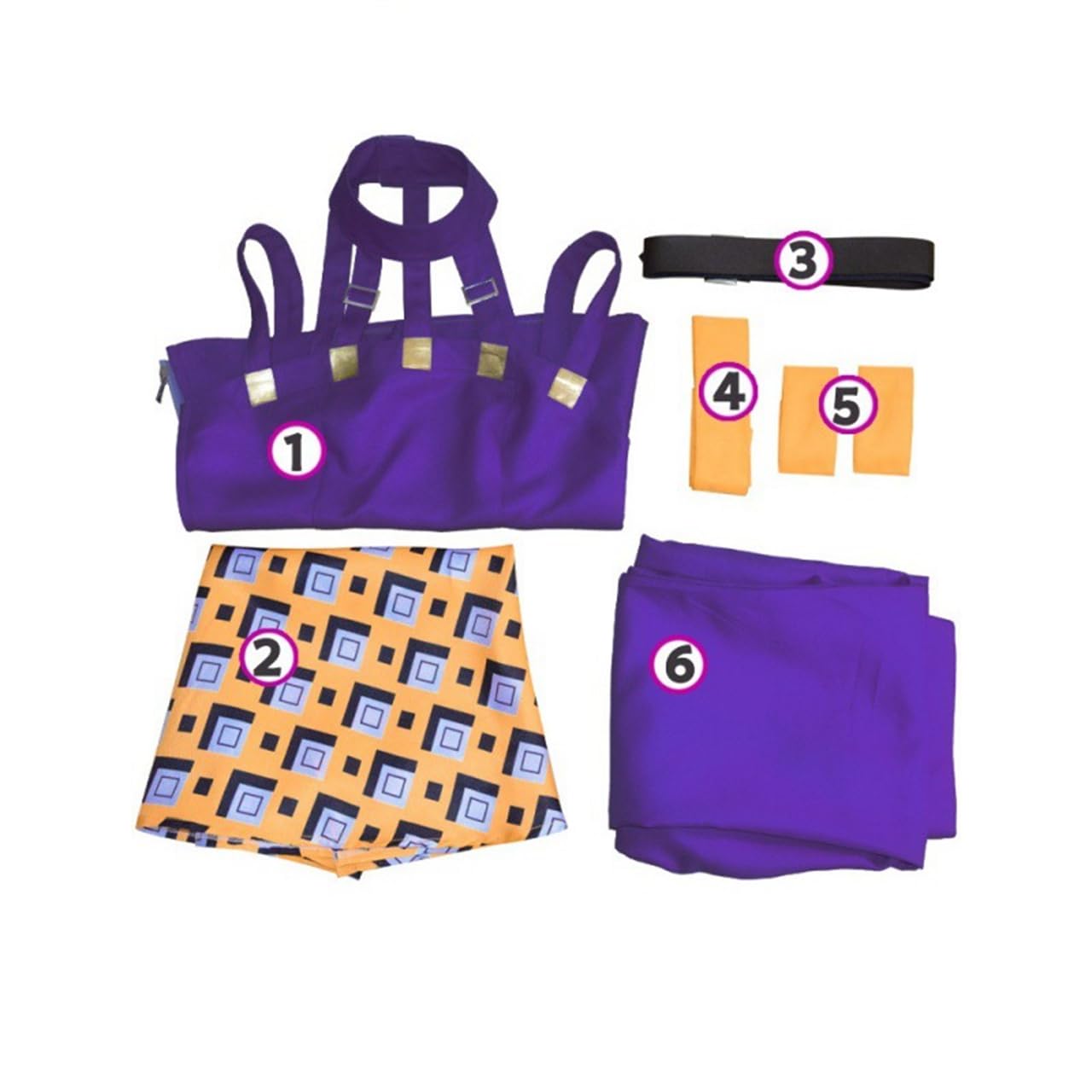 Amazon | ジョジョの奇妙な冒険 ナランチャ・ギルガ コスプレ
